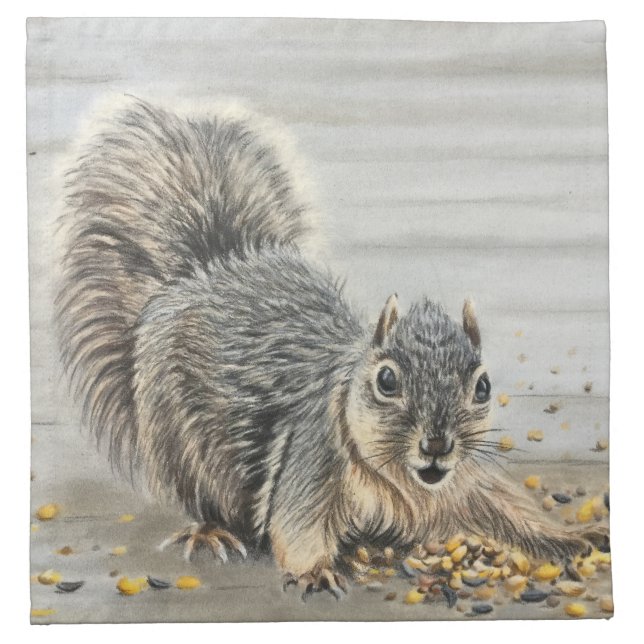 These Treats are Mine! Cloth Napkin (Front)