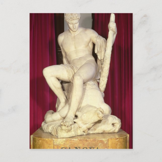 Theseus and the Minotaur, 1782 Postcard (Front)