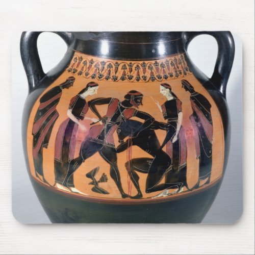 Theseus Fighting the Minotaur Mouse Pad