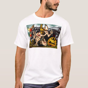 Theseus Slays the Minotaur T-Shirt