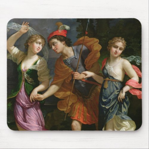 Theseus with Ariadne and Phaedra Mouse Pad