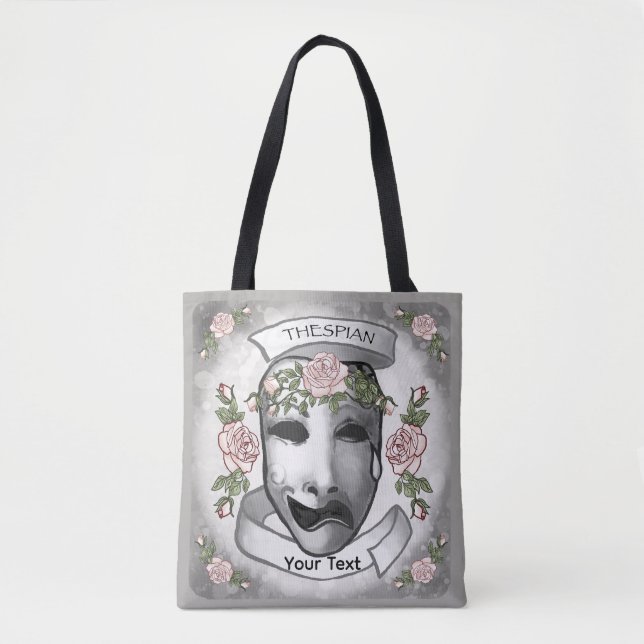 Thespian  Actor Masks Tote Bag (Front)
