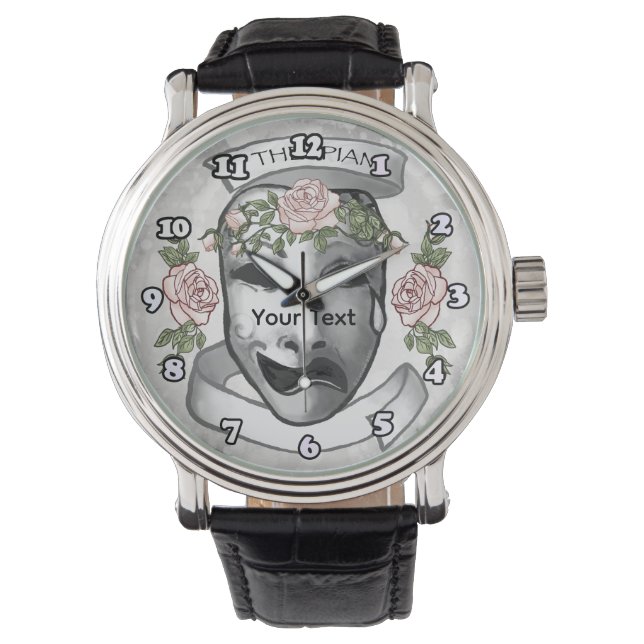 Thespian  Actor Masks Watch (Front)