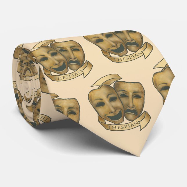 Thespian Actor Neck Tie (Rolled)