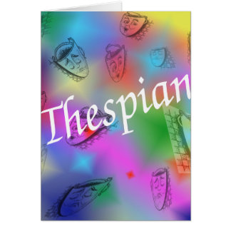 "Thespian" Cards