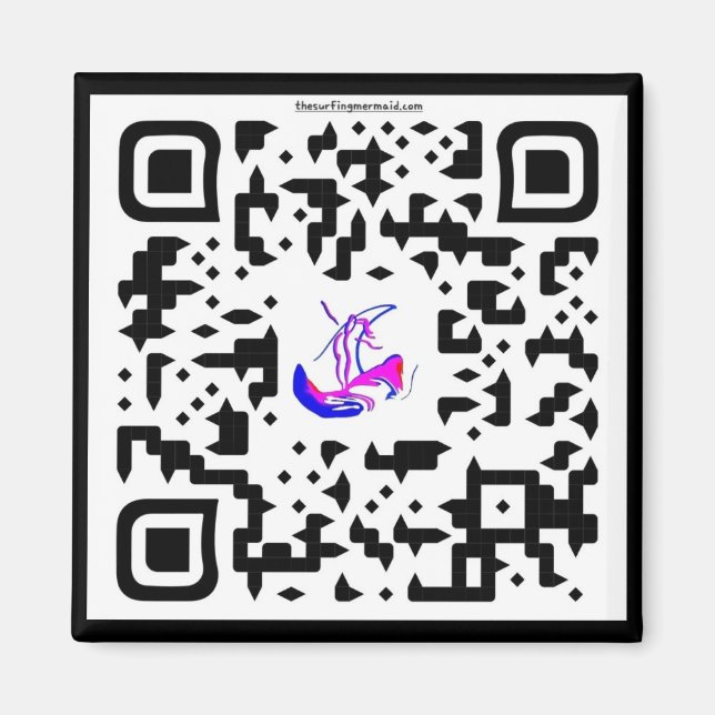 #thesurfingmermaid #SWAG@MAGHIE.ORG Magnet (Front)