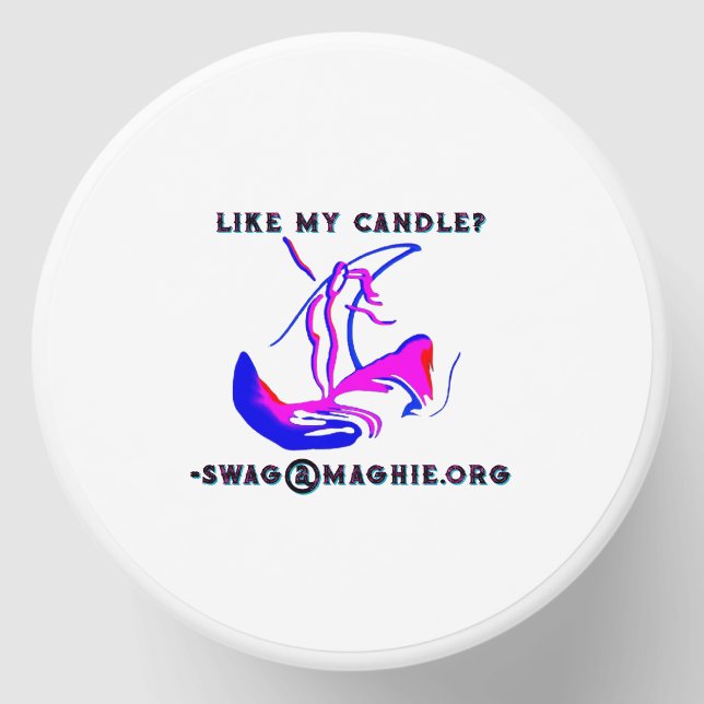 #thesurfingmermaid #SWAG@MAGHIE.ORG Mini Candle Favors (Front)