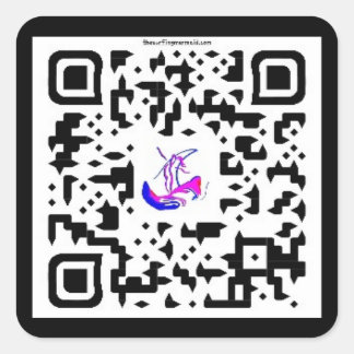 #thesurfingmermaid #SWAG@MAGHIE.ORG Square Sticker