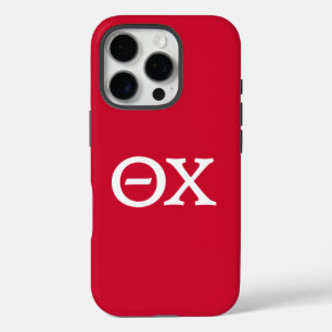 Theta Chi Fraternity Greek Letters iPhone 16 Pro Case