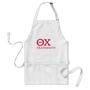 Theta Chi Fraternity Greek Letters Logo Adult Apron