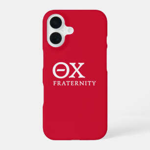 Theta Chi Fraternity Greek Letters Logo iPhone 16 Case