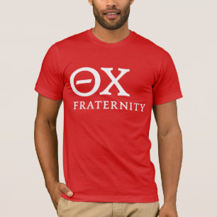 Theta Chi Fraternity Greek Letters Logo T-Shirt
