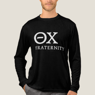 Theta Chi Fraternity Greek Letters Logo Tri-Blend Shirt