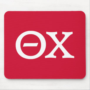 Theta Chi Fraternity Greek Letters Mouse Pad