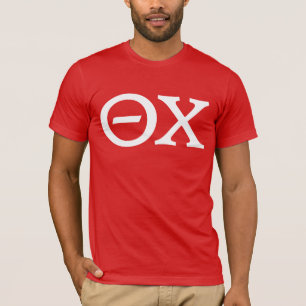 Theta Chi Fraternity Greek Letters T-Shirt