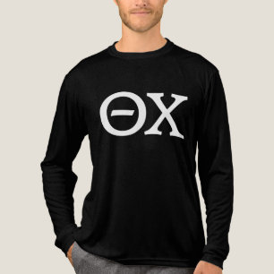 Theta Chi Fraternity Greek Letters Tri-Blend Shirt