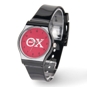 Theta Chi Fraternity Greek Letters Watch