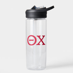 Theta Chi Fraternity Greek Letters Water Bottle