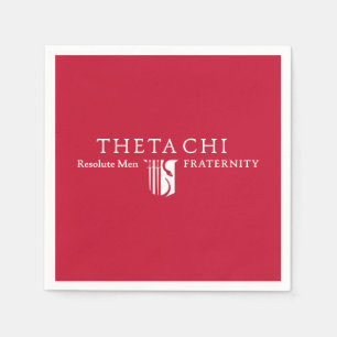 Theta Chi Fraternity Horizontal Emblem Napkins