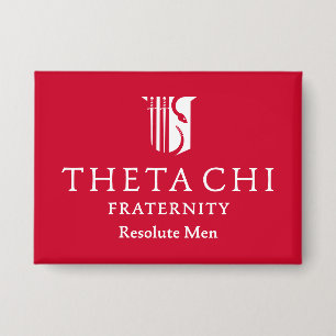 Theta Chi Fraternity Official Emblem Button