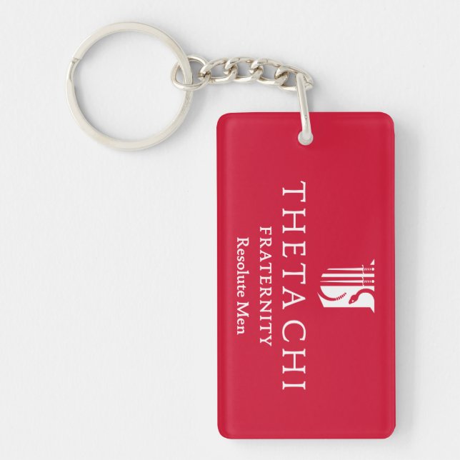 Theta Chi Fraternity Official Emblem Keychain (Front)
