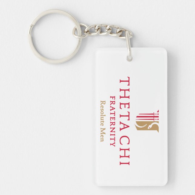 Theta Chi Fraternity Official Emblem Keychain (Front)