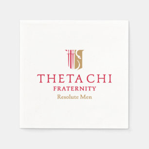 Theta Chi Fraternity Official Emblem Napkins