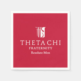 Theta Chi Fraternity Official Emblem Napkins