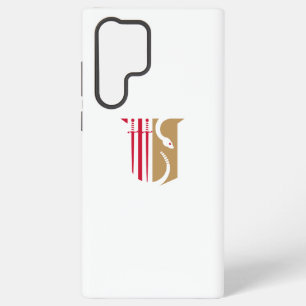 Theta Chi Fraternity Shield Swords & Serpent Samsung Galaxy S22 Ultra Case