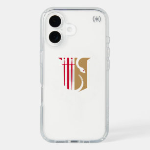 Theta Chi Fraternity Shield Swords & Serpent iPhone 16 Case