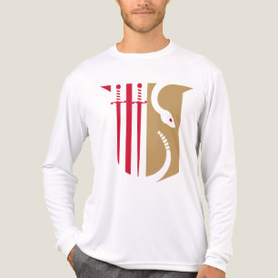 Theta Chi Fraternity Shield Swords & Serpent Tri-Blend Shirt