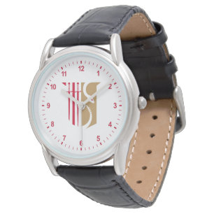 Theta Chi Fraternity Shield Swords & Serpent Watch