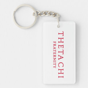 Theta Chi Fraternity Wordmark Keychain