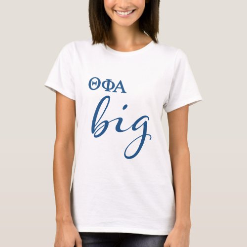 Theta Phi Alpha Big Script T_Shirt