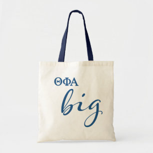 Theta Phi Alpha Big Script Tote Bag