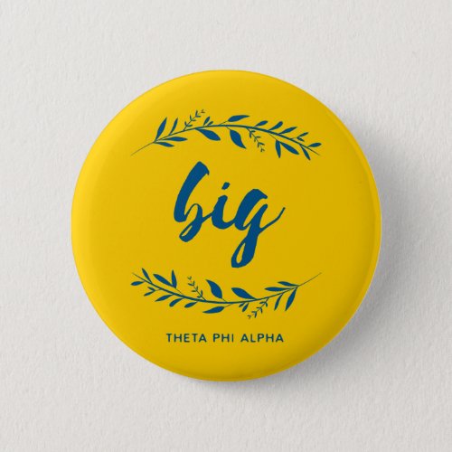 Theta Phi Alpha Big Wreath Pinback Button