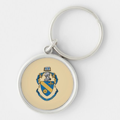 Theta Phi Alpha Coat of Arms Keychain