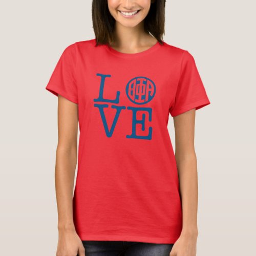 Theta Phi Alpha Love T_Shirt