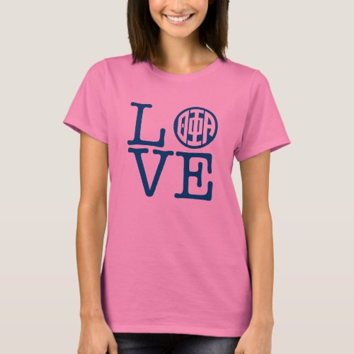 Theta Phi Alpha Love T_Shirt