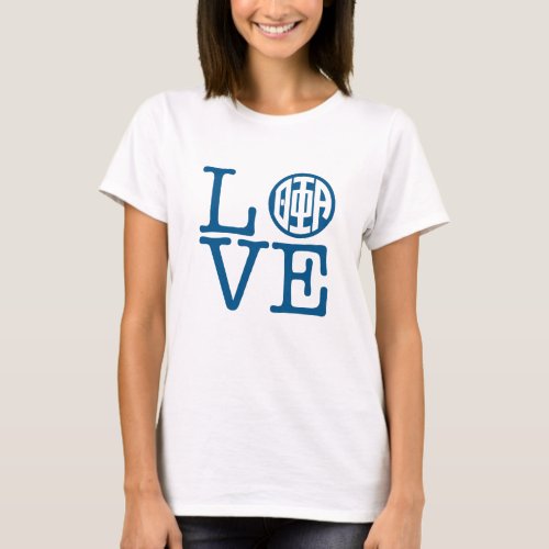 Theta Phi Alpha Love T_Shirt