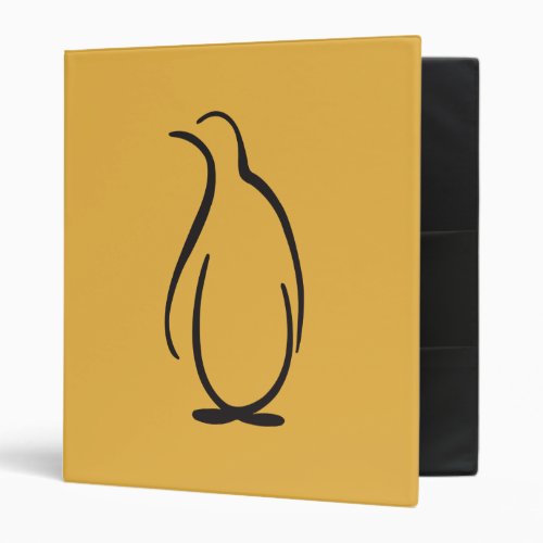 Theta Phi Alpha Penguin Logo Binder