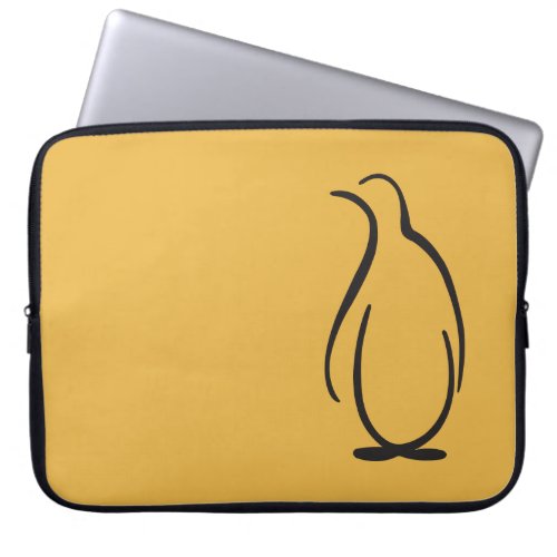 Theta Phi Alpha Penguin Logo Laptop Sleeve