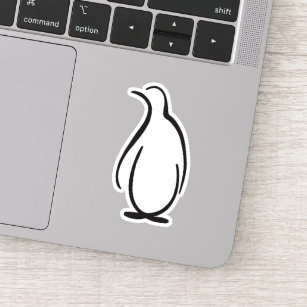 Theta Phi Alpha Penguin Logo Sticker