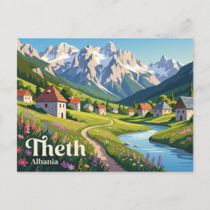 Theth Albania Postcard