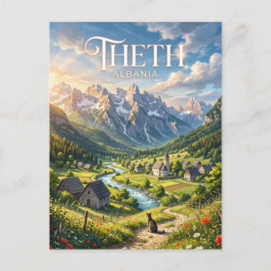 Theth Albania Postcard