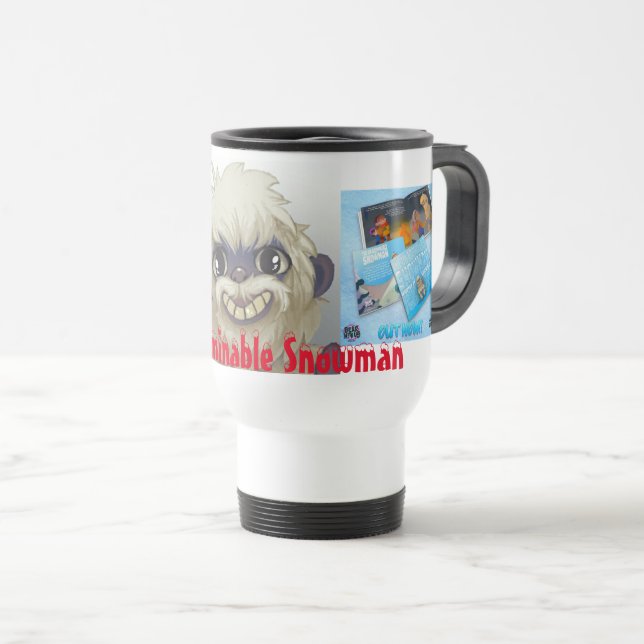 #TheUnAbominableSnowman  Travel Mug (Front Right)