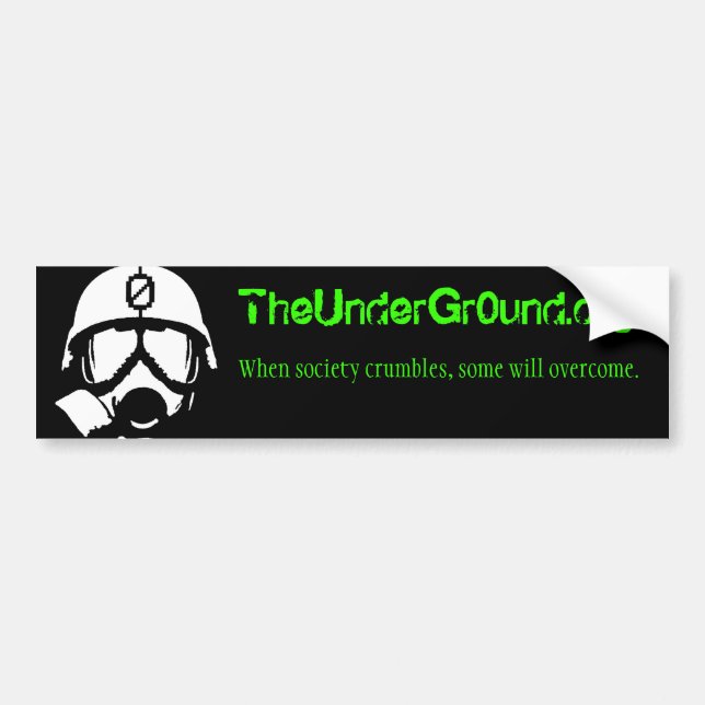 Theundergr0und.org Bumper Sticker (Front)