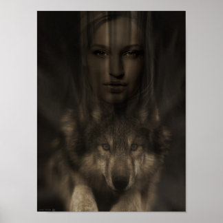 TheWolfGirlFriend Poster