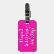 They All Look The Same Luggage Tag