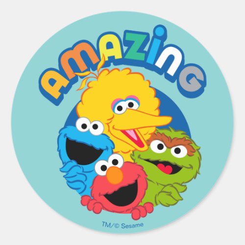 They Are Amazing Classic Round Sticker